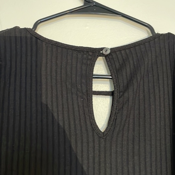 Green Envelope Long Sleeve Keyhole High Neck Thong Body Suit - Picture 10 of 11